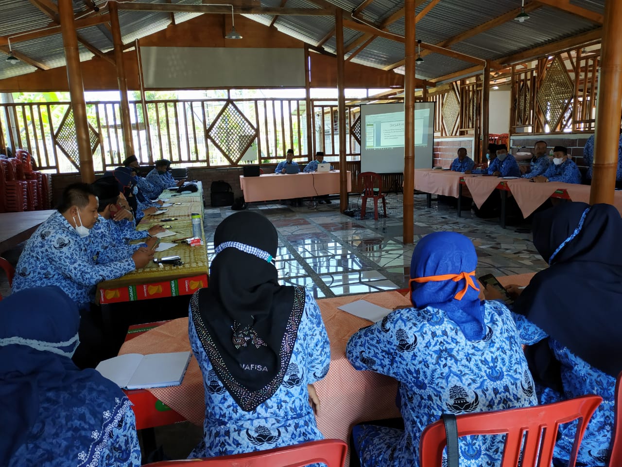 Penma Kankemenag Kab. Wonosobo Lakukan Supervisi Pembelajaran Madrasah