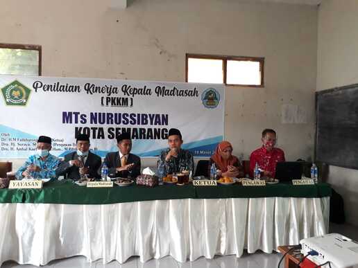 H. Moch Fatkhuronji: PKKM Di MTs Nurussibyan Sebagai Evaluasi Kinerja Kepala Madrasah