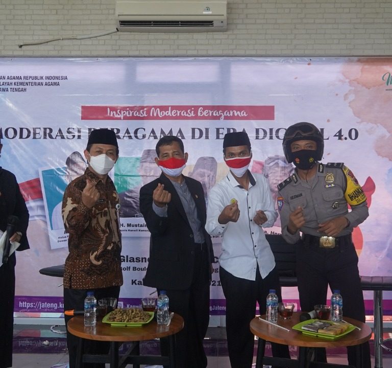Kanwil Kemenag Jateng Gandeng Youtuber, Remaja Masjid dan FKUB Perkuat Moderasi Beragama 