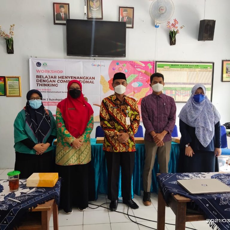 Workshop Belajar Menyenangkan dengan Computational Thinking, MIN 2 Sukoharjo Gandeng Bebras UMS