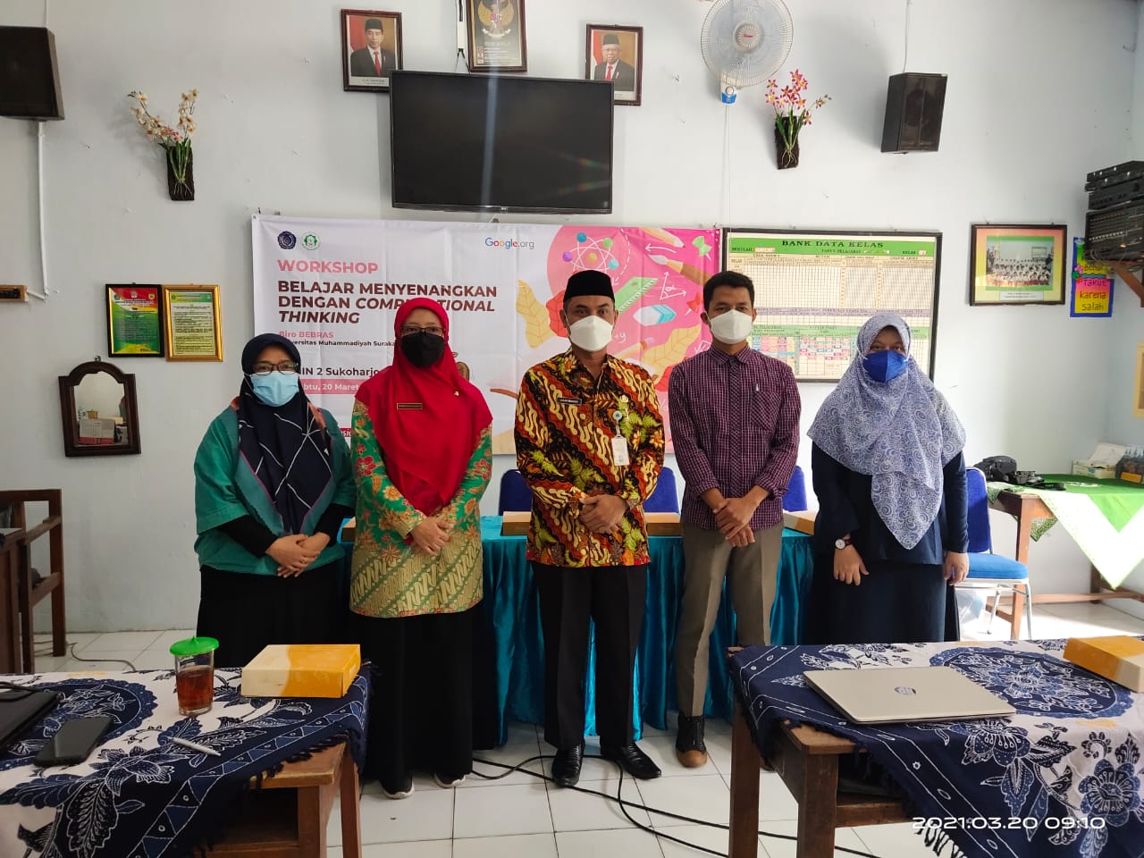 Workshop Belajar Menyenangkan dengan Computational Thinking, MIN 2 Sukoharjo Gandeng Bebras UMS