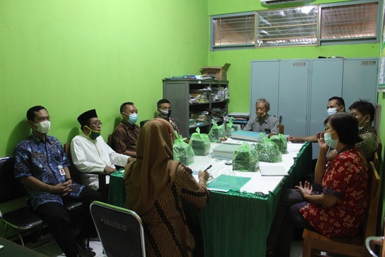 Rakor Perdana FKUB Kabupaten Blora Bekerjasama dengan Buddha Suci Akan Salurkan 90 Ton Beras di Kabupaten Blora Tahun 2021