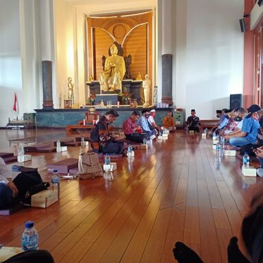Rombongan FKUB Wonogiri Kunjungi Vihara Watugong & Pura Agung Giri Natha Semarang
