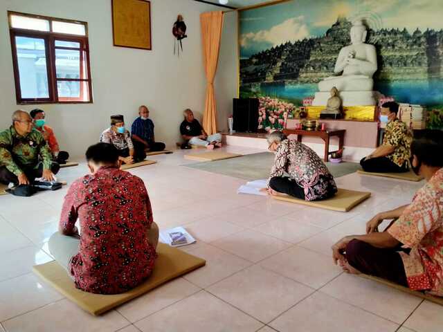 Pupuk Kerukunan Antar Umat Beragama, FKUB Kunjungi Vihara Sradha Dhamma