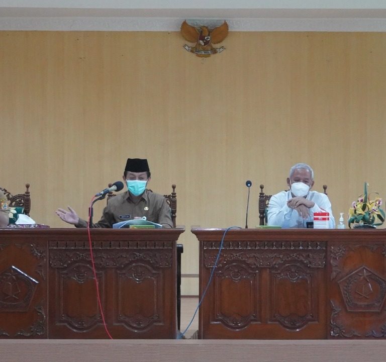 Rapat Koordinasi Pengelolaan Revisi Anggaran Sumber Dana SBSN 2021