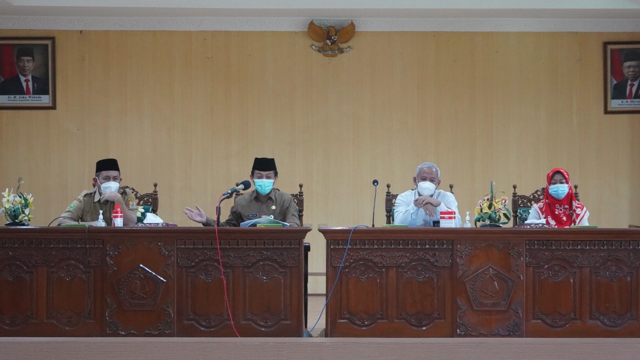 Rapat Koordinasi Pengelolaan Revisi Anggaran Sumber Dana SBSN 2021