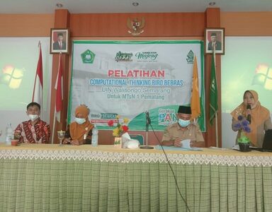 Guru MTsN 1 Pemalang Ikuti Pelatihan Computational Thinking