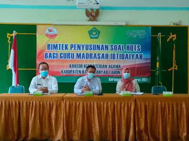 Penyusunan Soal HOTS di Karanganyar Berlangsung 3 Hari