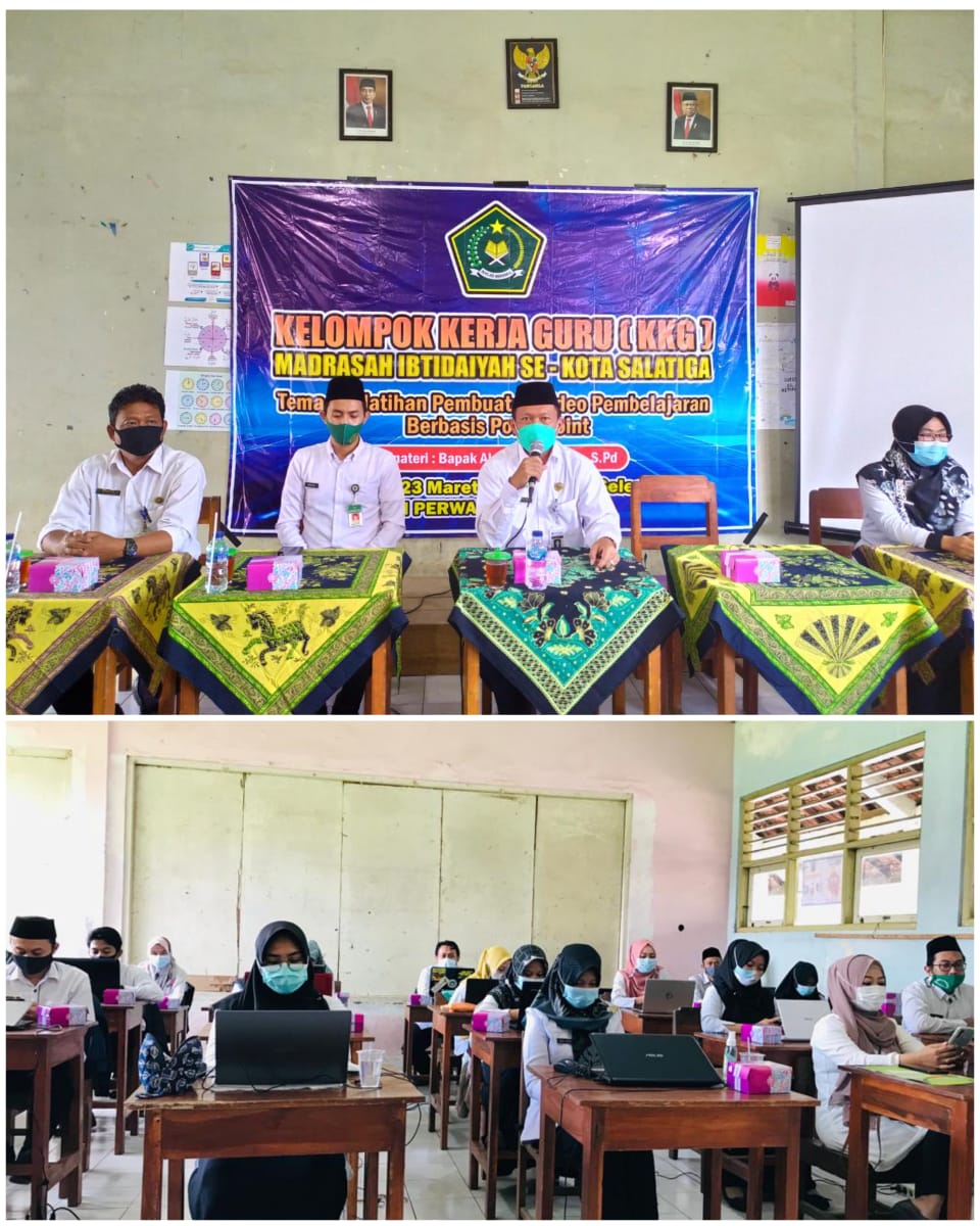 KKG MI Salatiga Adakan Pelatihan Pembuatan Video Pembelajaran