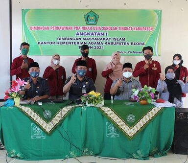 Tekan Pernikahan Usia Dini, Seksi Bimas Islam Kankemenag Kabupaten Blora Gelar Binwin Bagi Remaja Usia Sekolah