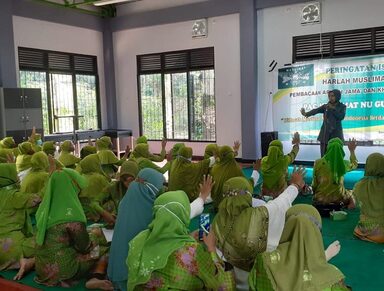 Penyuluh Mijen Sosialisasi & Edukasi Prokes Kepada Muslimat NU