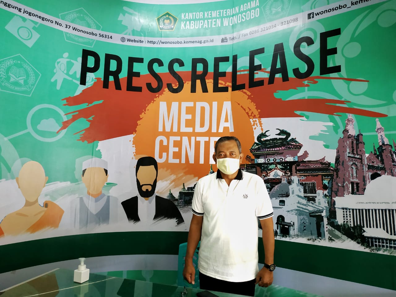 Optimalisasi Ruang Media Center Kankemenag Himbau Jajaran Untuk Update Informasi Kegiatan