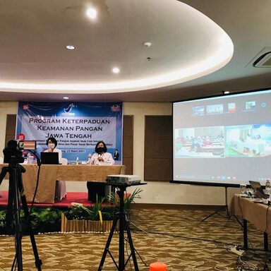 Kakankemenag Hadiri Advokasi Program Keterpaduan Keamanan Pangan Jateng  Tahun 2021