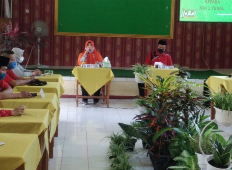 Pengimbasan Satuan Pendidikan Ramah Anak MIN 1 Tegal