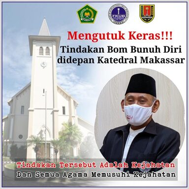 FKUB : Pelaku Bom Sudah Keluar dari Keyakinan Agamanya