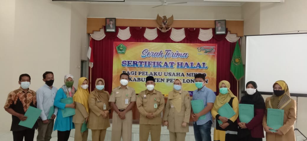 9 PU di Kabupaten Pekalongan Terima Sertifikat Halal