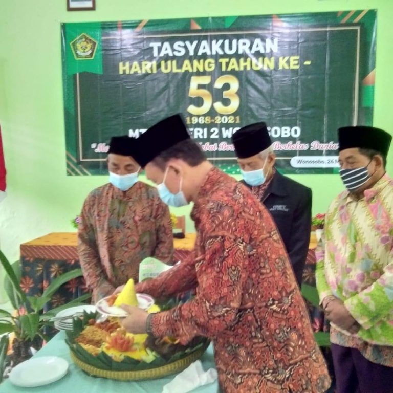 Tasyakuran Harlah MTs N 2 Wonosobo 