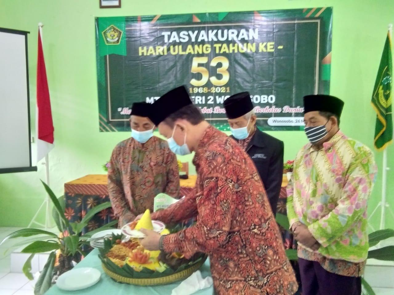Tasyakuran Harlah MTs N 2 Wonosobo 