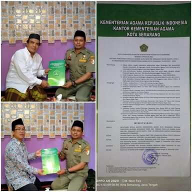 Satkorcab Banser Semarang Menerima SK Penyuluh Agama