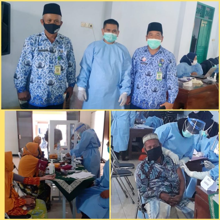 Vaksinasi Covid-19 bagi Jamaah Calon Haji Lansia