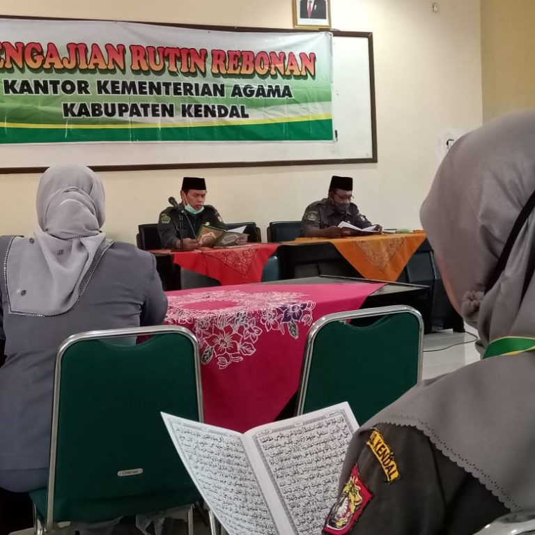 Tadarus Al-Qur’an, Mengawali Pengajian Rutin Kemenag Kendal