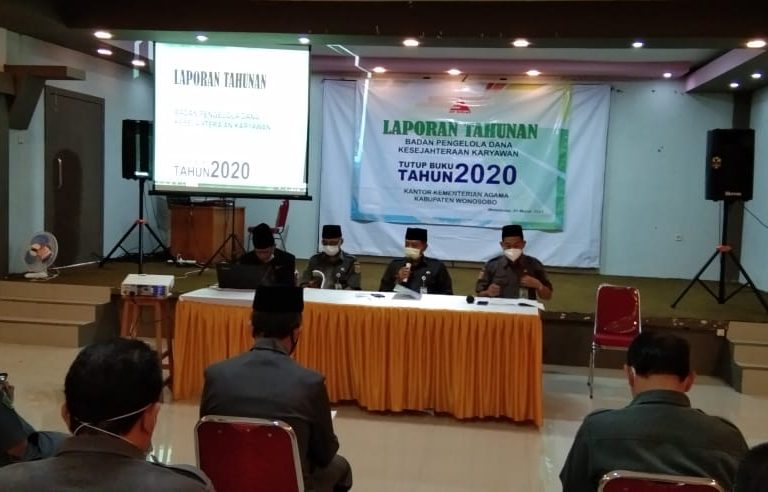 Farid Pembina Kekar Buka Laporan Tahunan Badan Pengelola Dana Kesejahteraan Karyawan