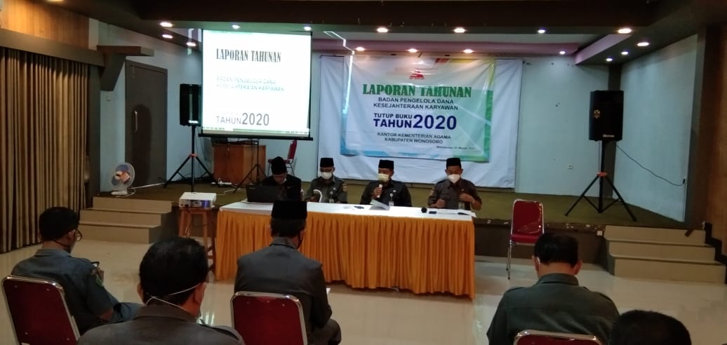 Farid Pembina Kekar Buka Laporan Tahunan Badan Pengelola Dana Kesejahteraan Karyawan