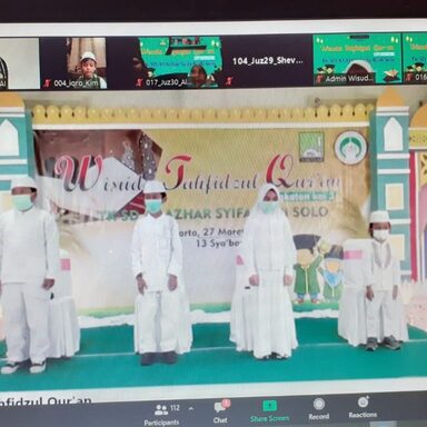 SD ASBS GELAR UJI PUBLIK HAFALAN AL QUR’AN VIRTUAL
