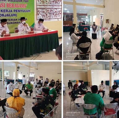 Pokjaluh Kemenag Sukoharjo Selenggarakan FGD Moderasi Beragama