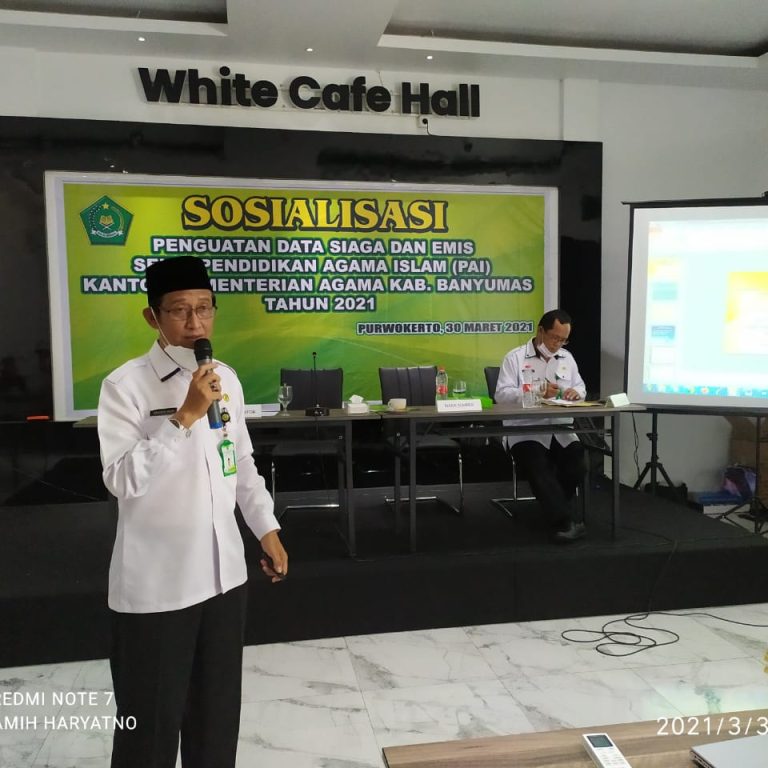 Sosialisasi Penguatan Data SIAGA dan EMIS