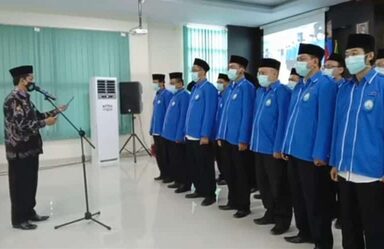 Kukuhkan APRI Rembang, Kakankemenag Sampaikan PR APRI ke Depan