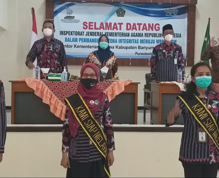 Kedatangan TIM Itjend Kemenag Disambut SI Bawor