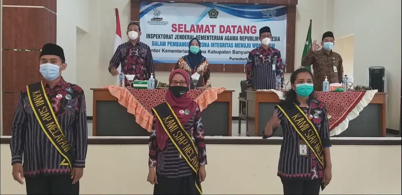 Kedatangan TIM Itjend Kemenag Disambut SI Bawor