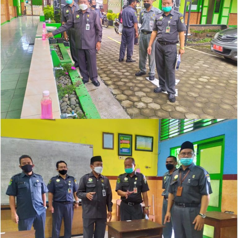 MTsN Salatiga Laksanakan Simulasi Uji Coba PTM