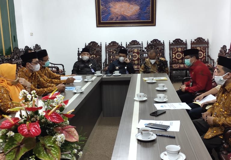 Audiensi Bupati Wonosobo Bincang Moderasi Beragama Di Sekolah