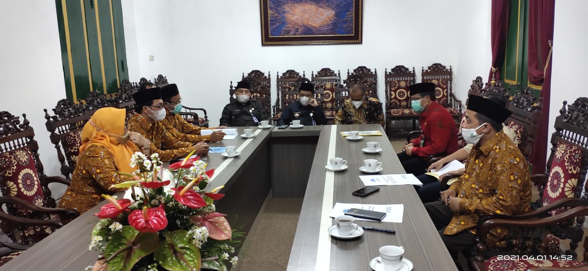 Audiensi Bupati Wonosobo Bincang Moderasi Beragama Di Sekolah