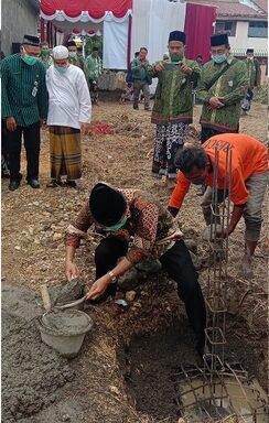Peletakkan Batu Pertama Gedung FKDT Kabupaten Brebes