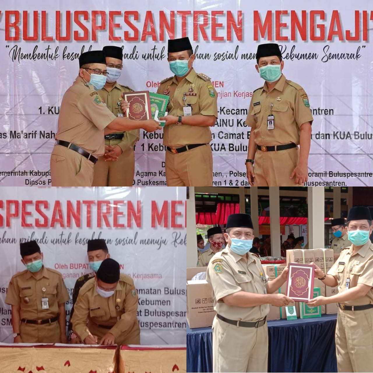 Kemenag Kebumen Serahkan Bantuan Al-Quran Dukung Program Buluspesantren Mengaji