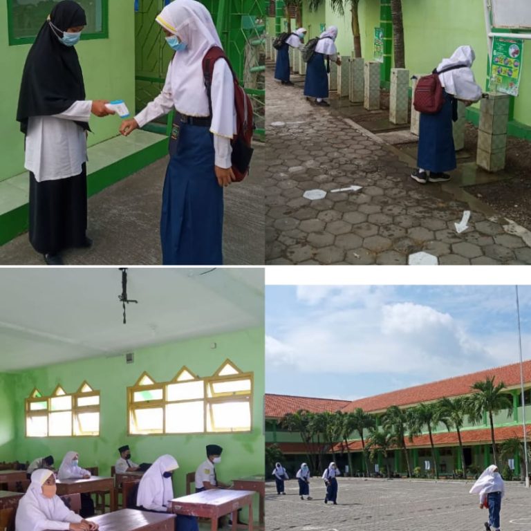 MTsN 3 Demak Laksanakan Uci Coba Pembelajaran Tatap Muka