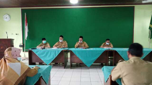 Rapat Koordinasi Pembangunan Zona Integritas Kankemenag Kab. Wonosobo