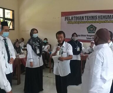 Karyawan  Kemenag Banyumas Digembleng Selama Enam Hari