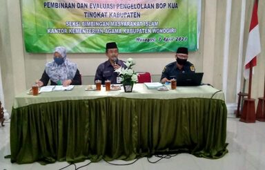 Tingkatkan Akuntabilitas dan Transparansi, Kemenag Adakan Pembinaan dan Evaluasi Pengelolaan BOP KUA