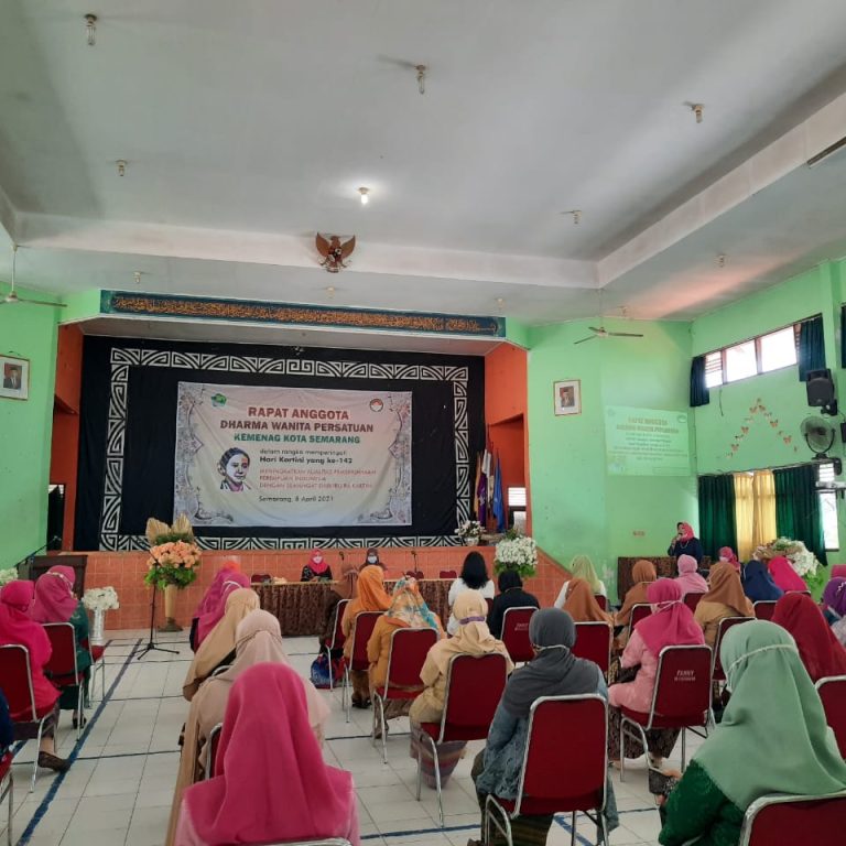 Rapat Anggota Darma Wanita Persatuan Kemenag Kota Semarang