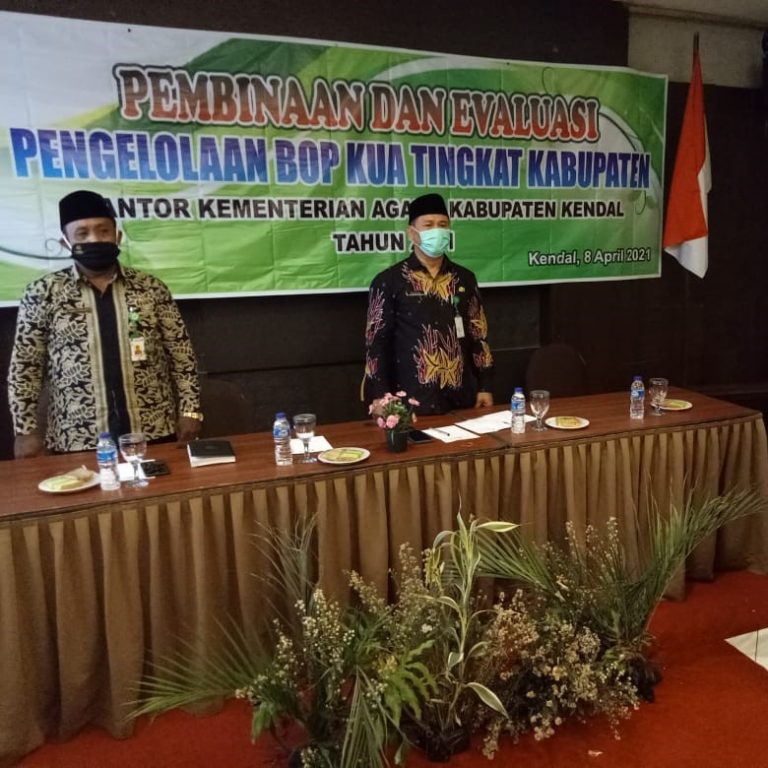 Pembinaan dan Evaluasi Pengelola BOP, KUA Harus Transparan