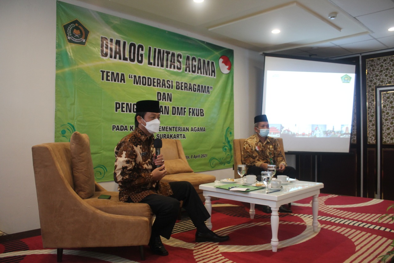 Dialog Lintas Agama bersama Kakanwil Kemenag Prov Jateng dan Wakil Walikota Surakarta
