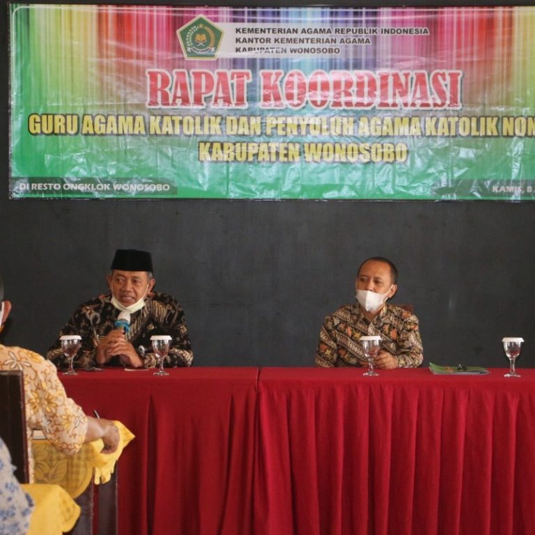 Farid Tandaskan Pentingnya Peran Penyuluh dan Guru Katolik Bagi Jemaat Katolik