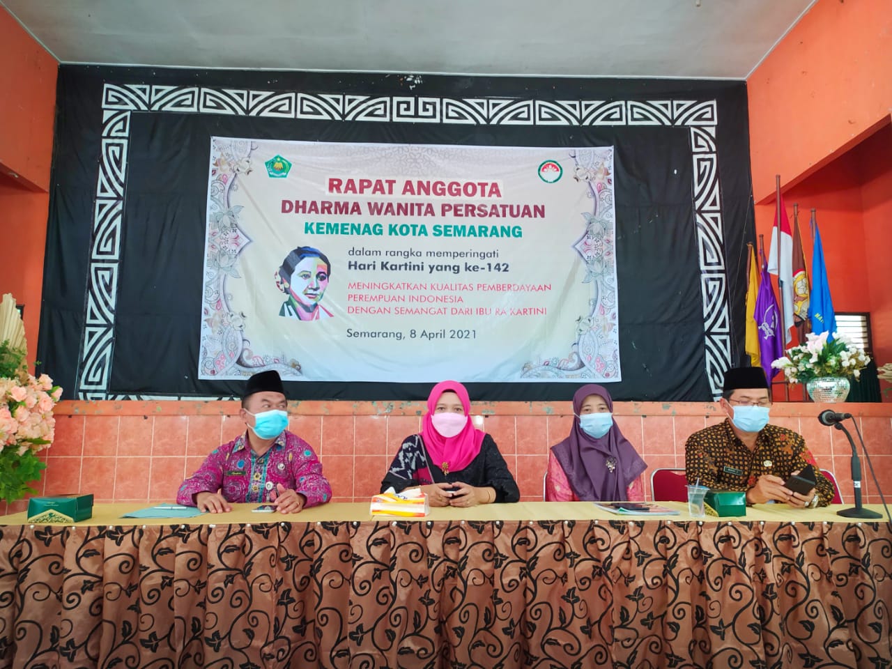 Silaturahmi dan Pembinaan Dharma Wanita Persatuan Kemenag Kota Semarang