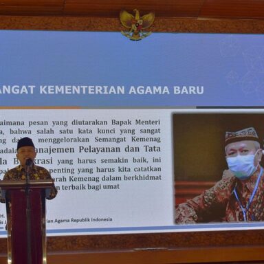 Pembinaan ASN, Sekjen Kemenag RI Ajak Implementasikan Moderasi Beragama