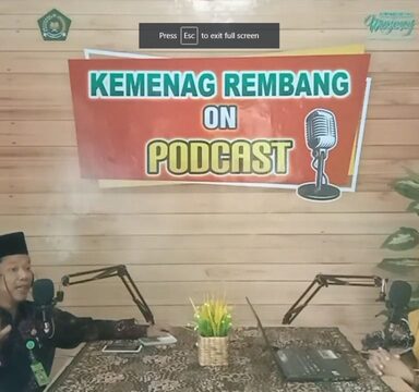 Kemenag Rembang on Podcast, Kakankemenag ungkap strategi lulus S2 hingga hobi bertani