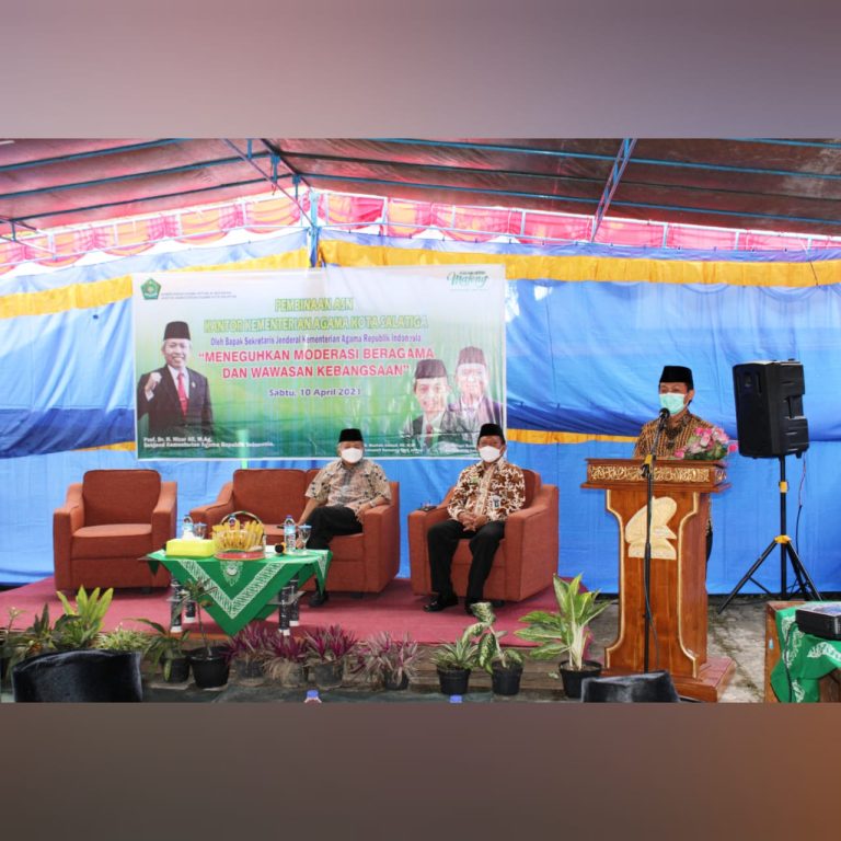 Kakanwil Kemenag Jateng Hadiri Pembinaan ASN oleh Sekjen Kemenag RI